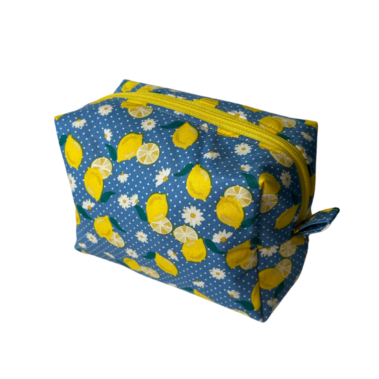 Sewn Makeup Bag (Lemons)