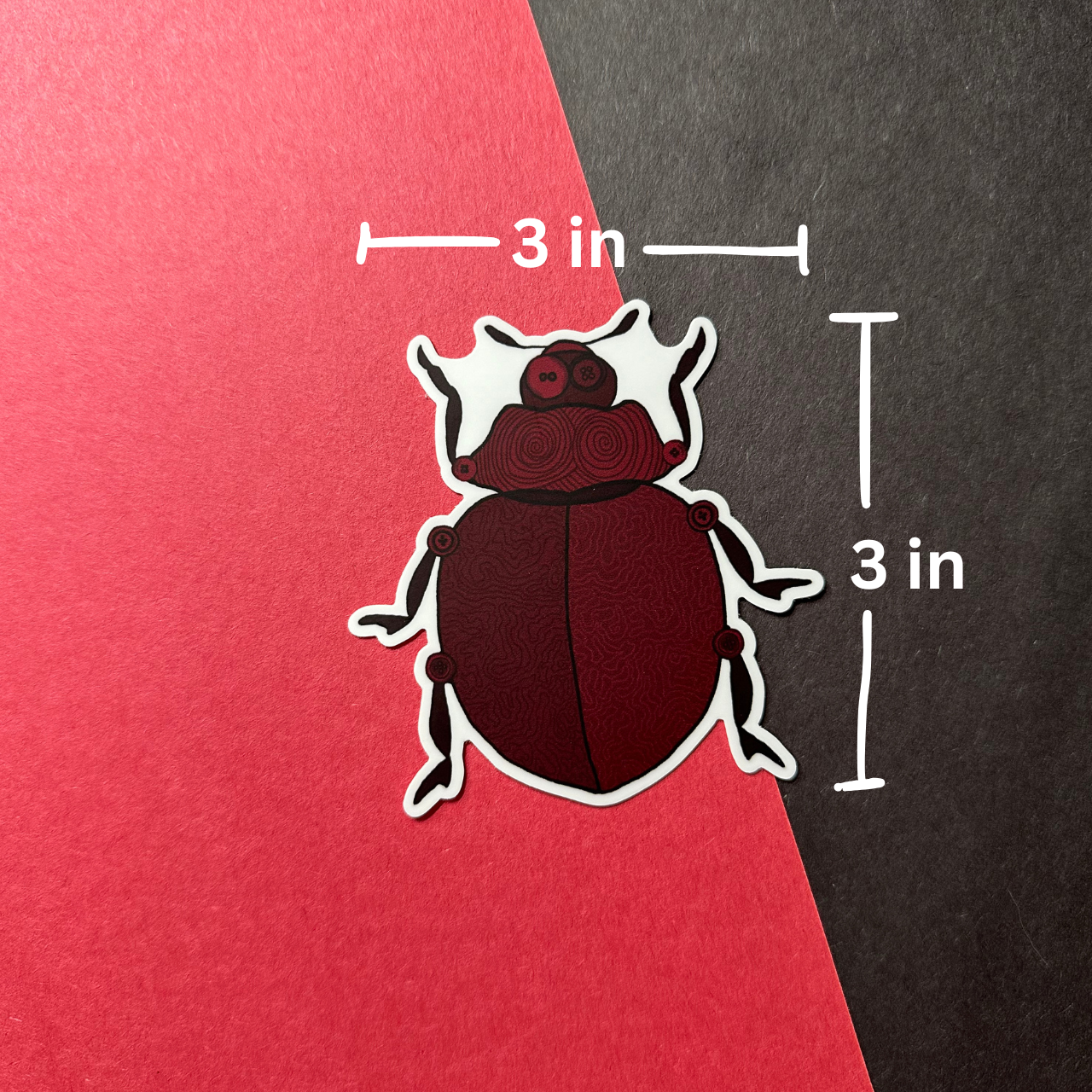 Beetle Sticker