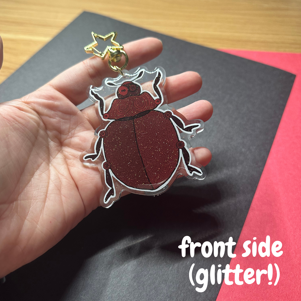 Beetle Keychain