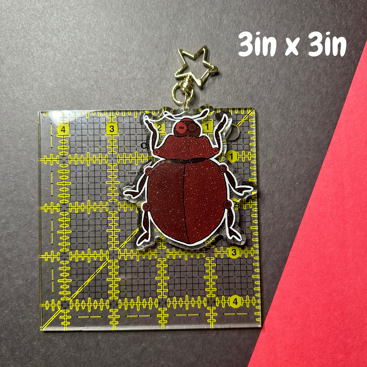 Beetle Keychain