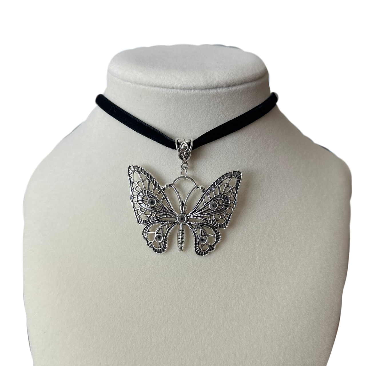 Butterfly Velvet Choker