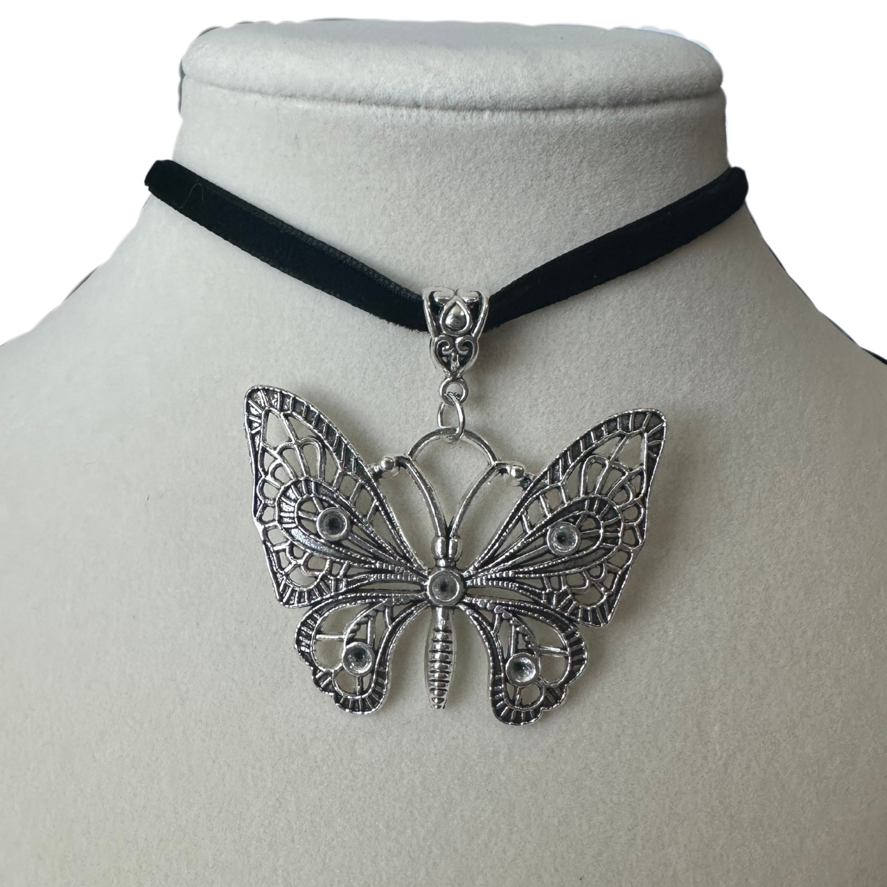 Butterfly Velvet Choker