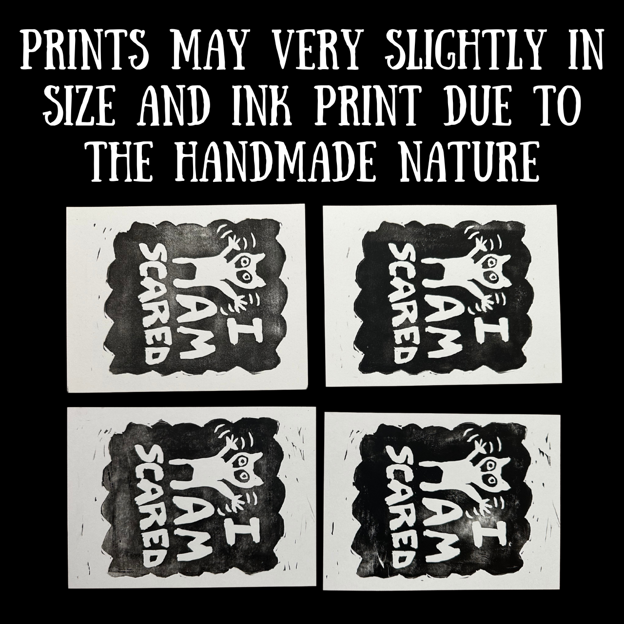 Scaredy Cat Print