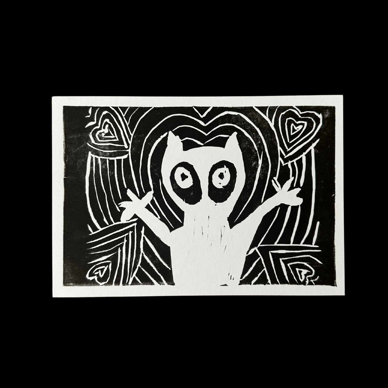 Scared but in Love Print