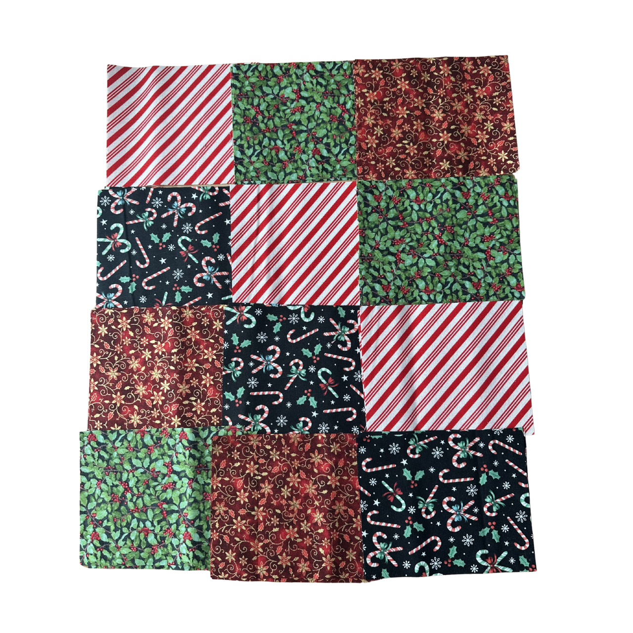 Holiday Patchwork Tote Bag Sewing Kit