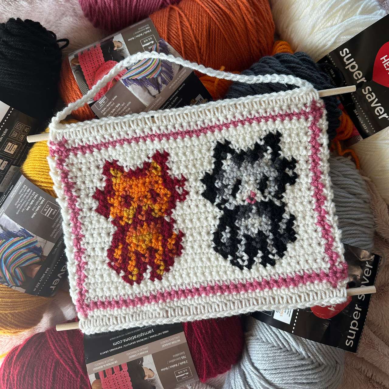 Stardew Valley Cats Tapestry Crochet Pattern