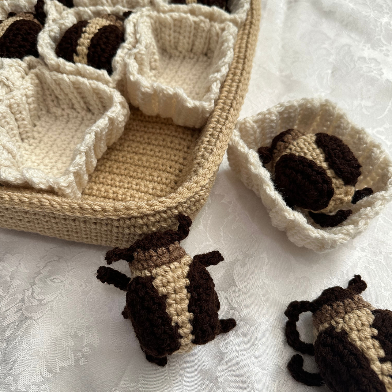 Cocoa Beetles Coraline Crochet Pattern