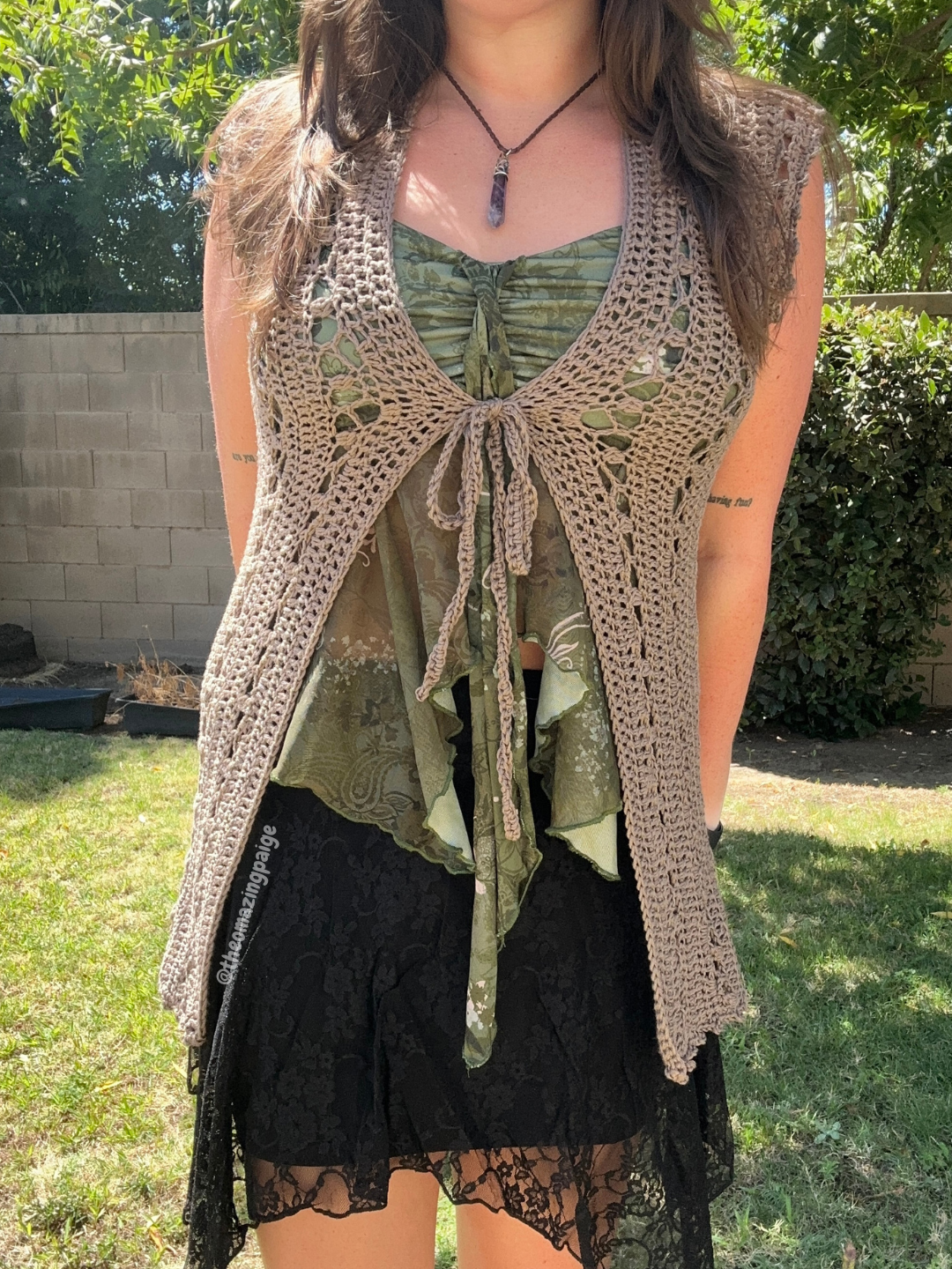 Whimsy Summer Cardigan Crochet Pattern