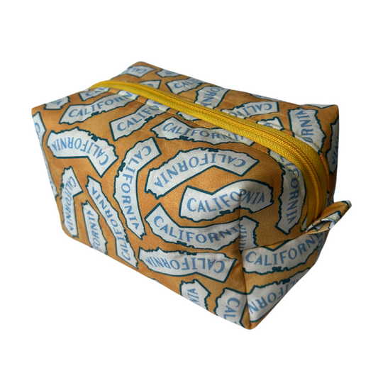 Sewn Makeup Bag (California)