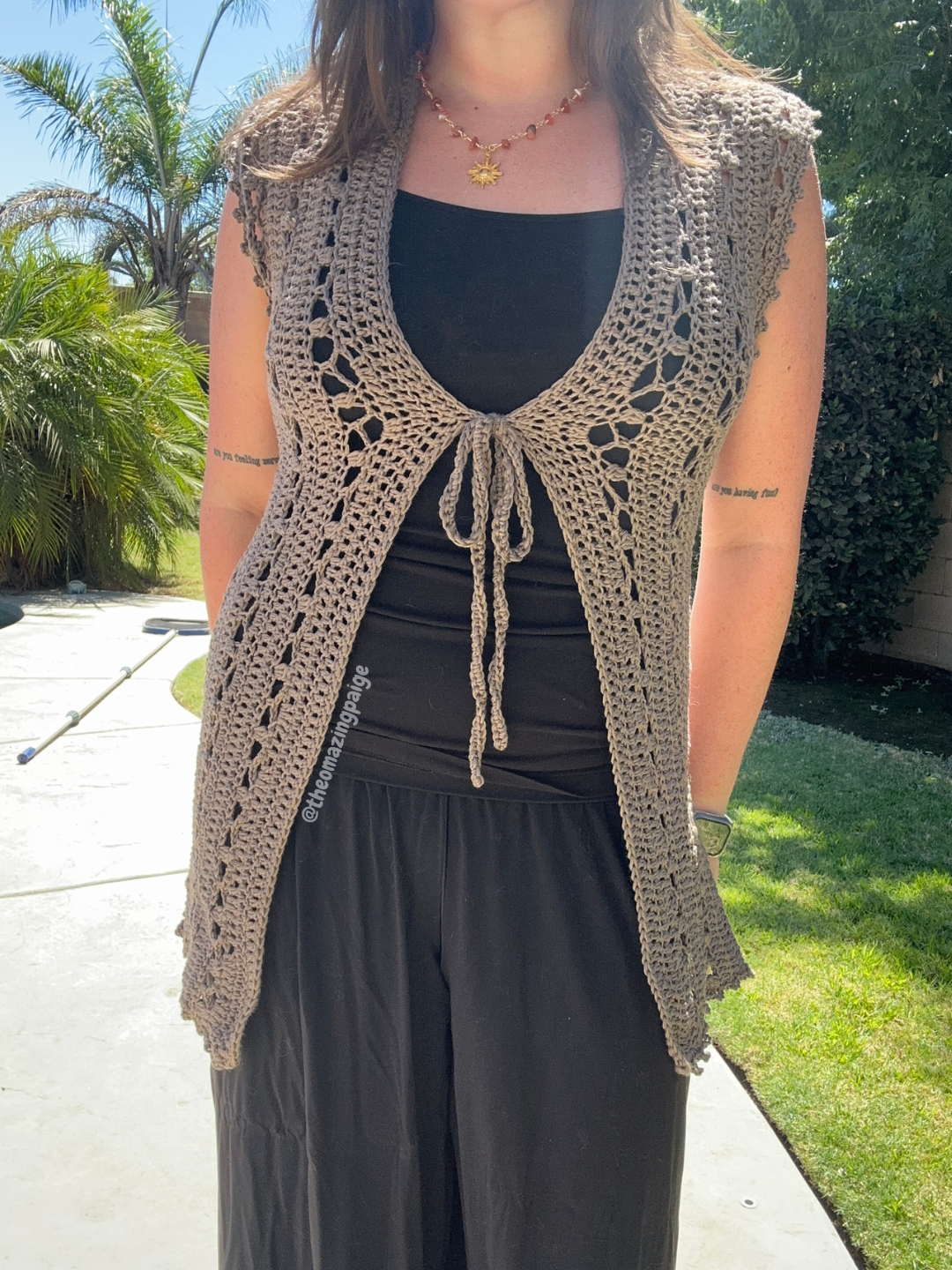 Whimsy Summer Cardigan Crochet Pattern