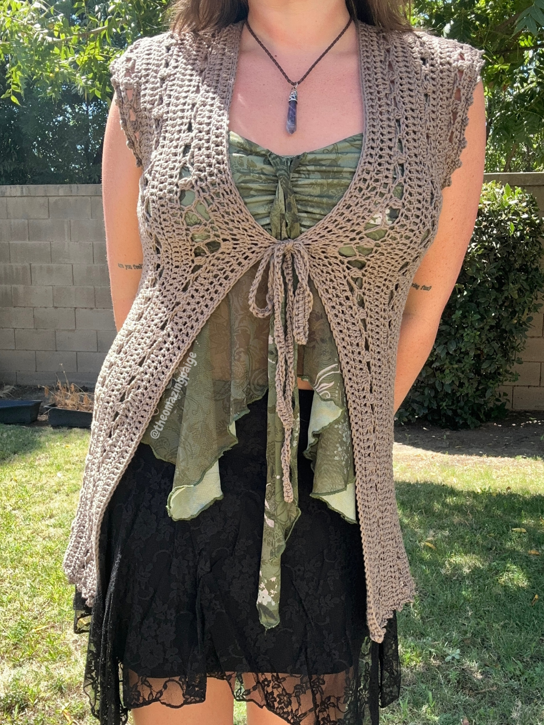 Whimsy Summer Cardigan Crochet Pattern