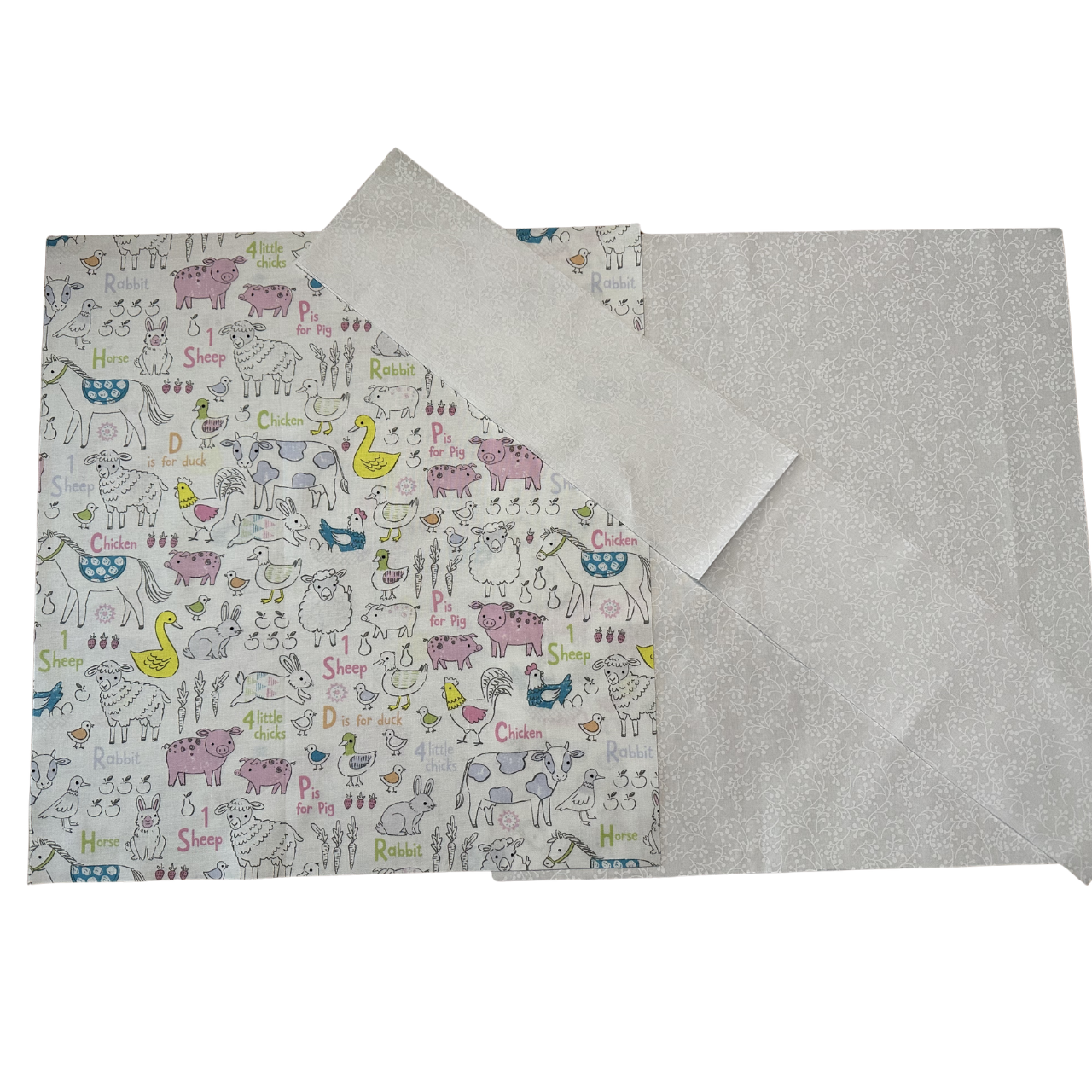 Baby Animal Basic Tote Bag Sewing Kit