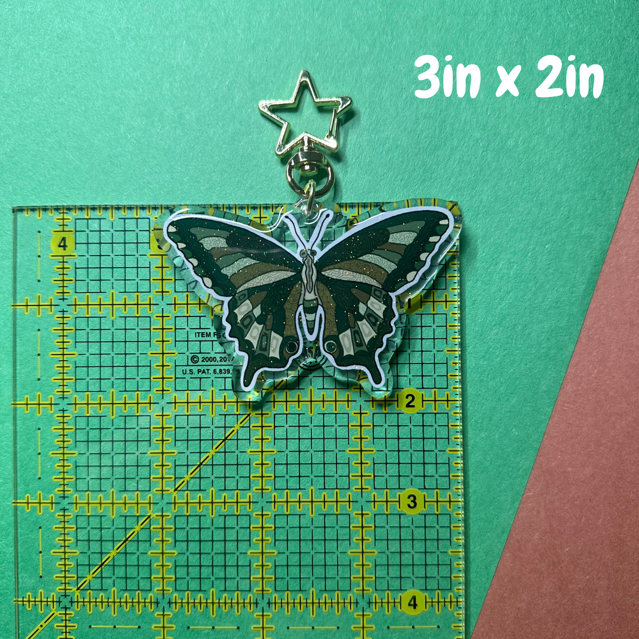 Butterfly Keychain