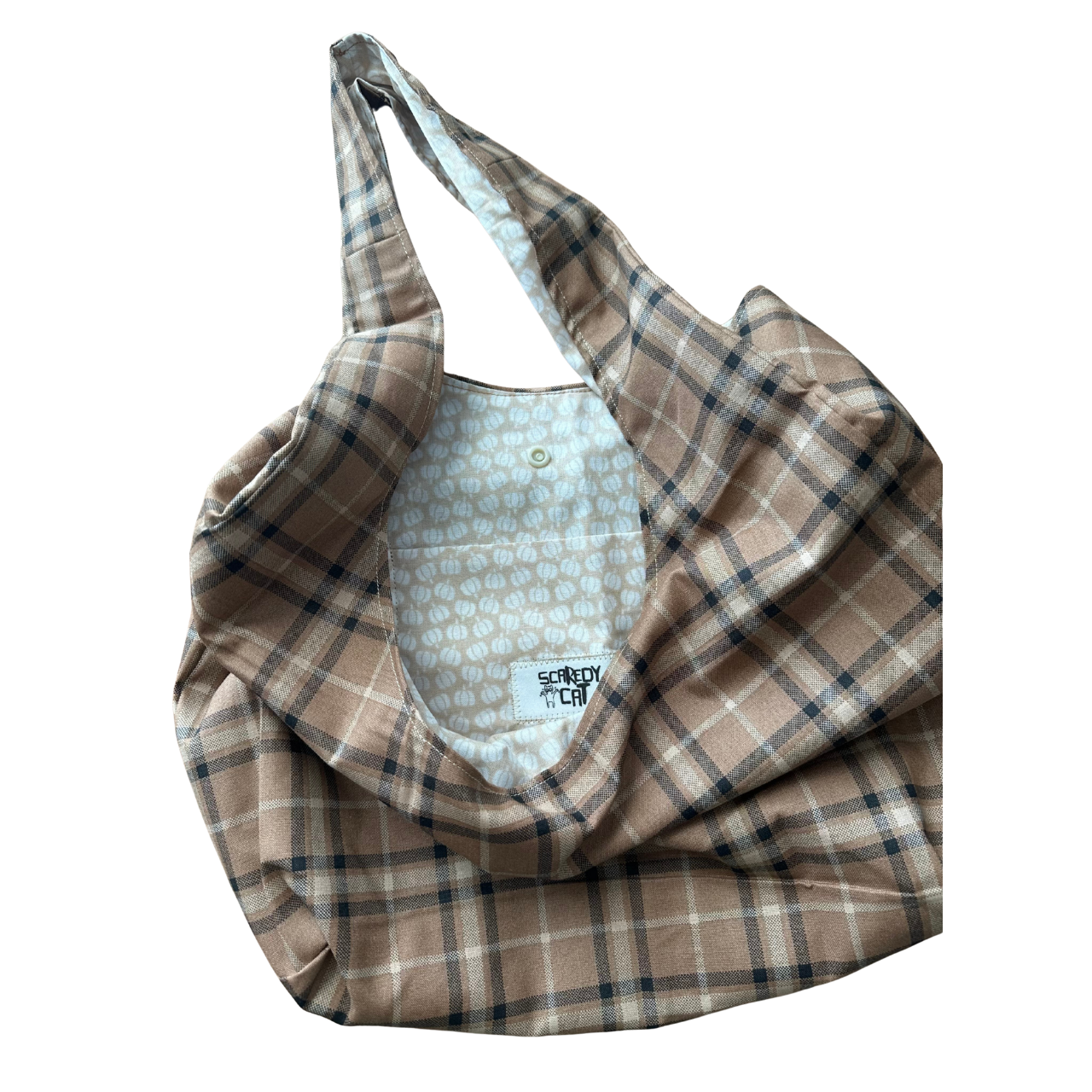 Fall Flannel Shoulder Bag
