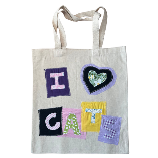 I Heart Cats Tote Bag