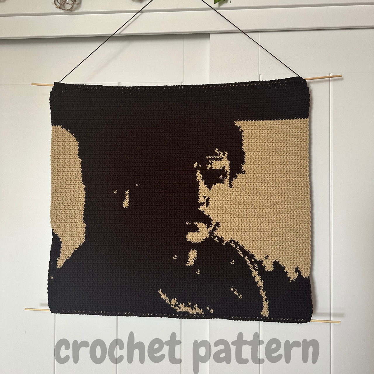 Joel from TLOU (Pedro) Tapestry Crochet Pattern
