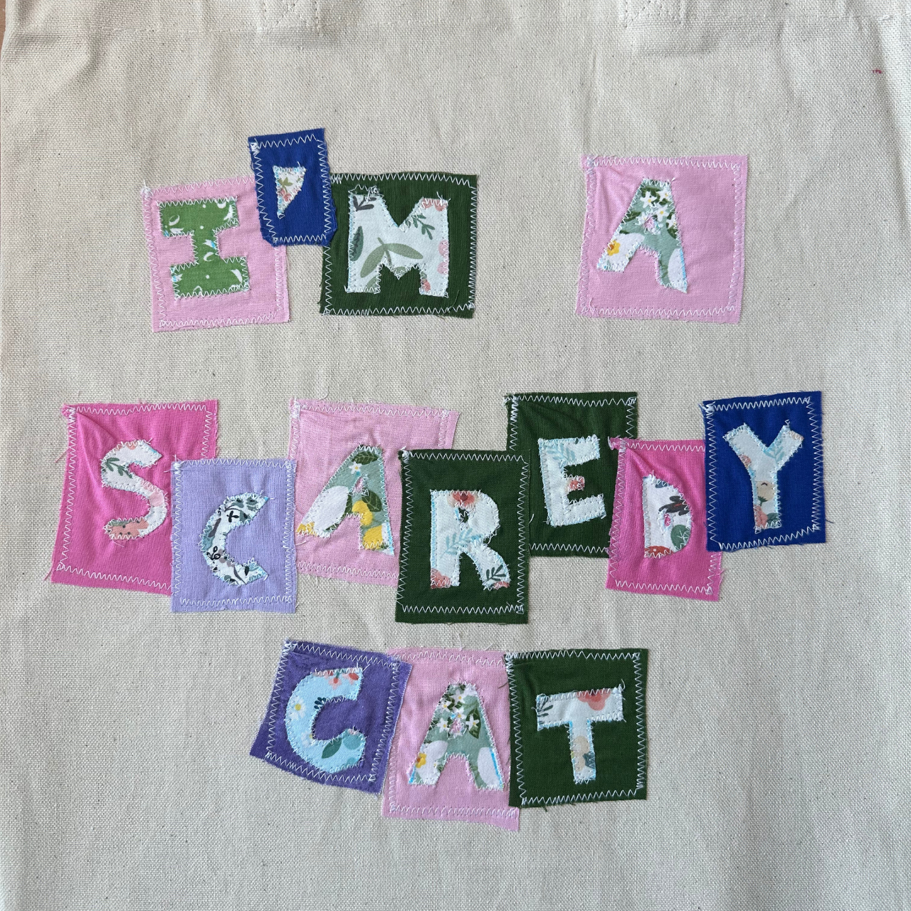 I'm a Scaredy Cat Tote Bag